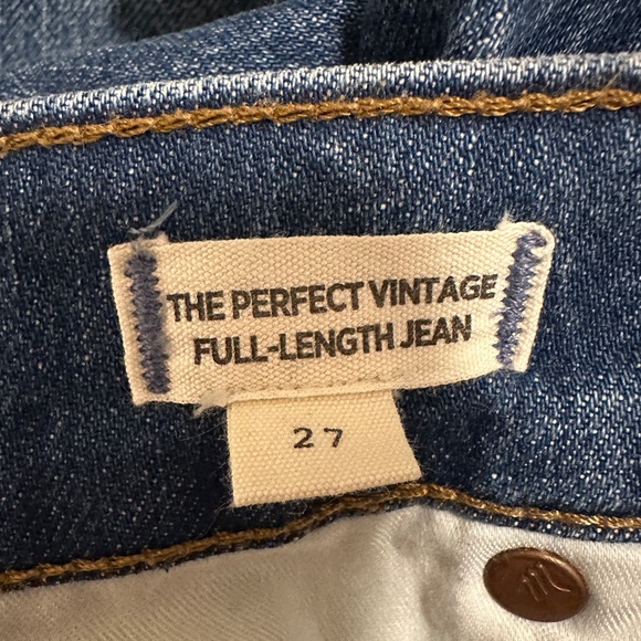 Madewell Perfect Vintage Full-Length Jean 27 - Picture 6 of 8
